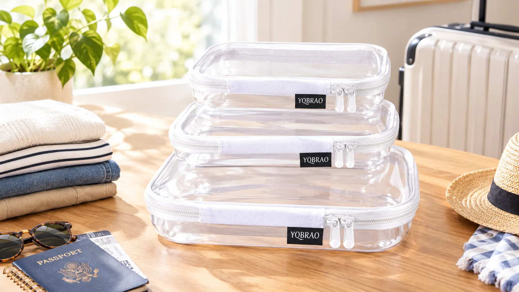 YQBRAO Clear Hard-Shell Case Review: The $10 Fix for Cable Clutter That Holds Its Shape